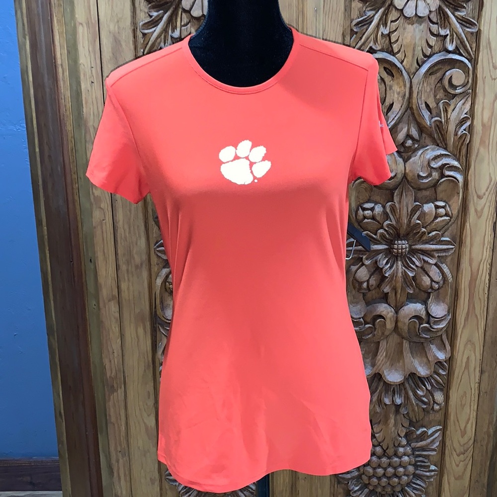 EUC Clemson small Under Armour heat gear t shirt
